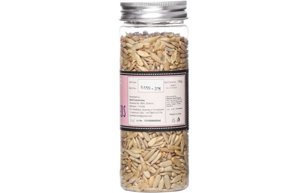 New Tree Roasted Sunflower Seeds    Glass Jar  150 grams